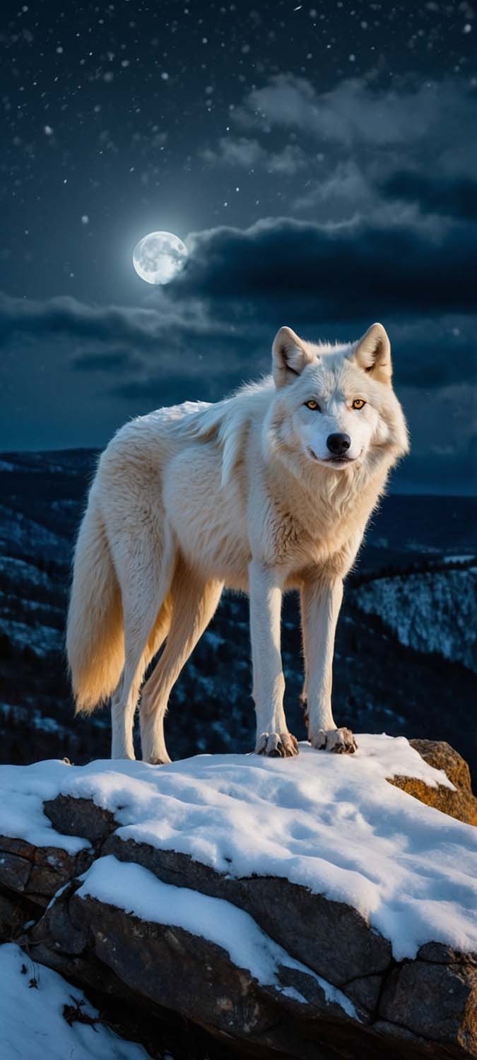 White Wolf Wallpaper