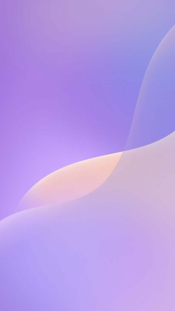 iOS 18 Abstract Purple Wallpaper