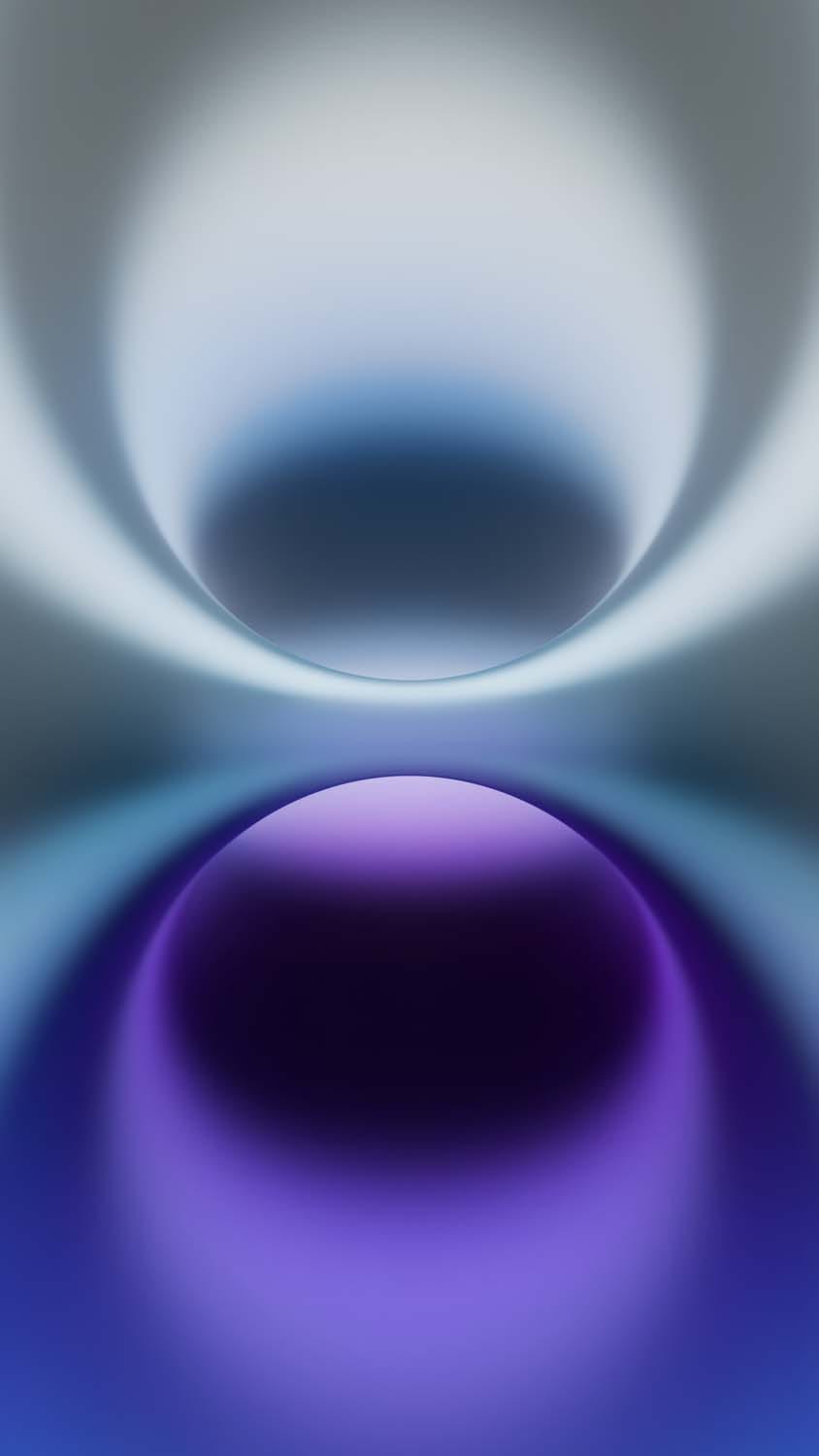 iPhone 16 Blue Purple Wallpaper