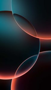 iPhone 16 Pro Abstract Circles Wallpaper