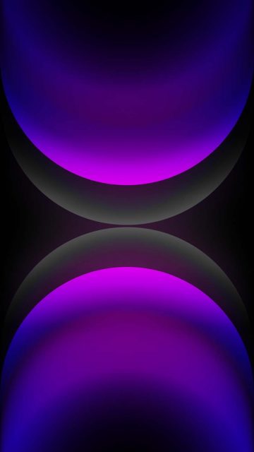 iPhone 16 Pro Dual Spheres Abstract Wallpaper