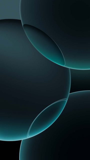 iPhone 16 Pro Max Dark Blue Wallpaper