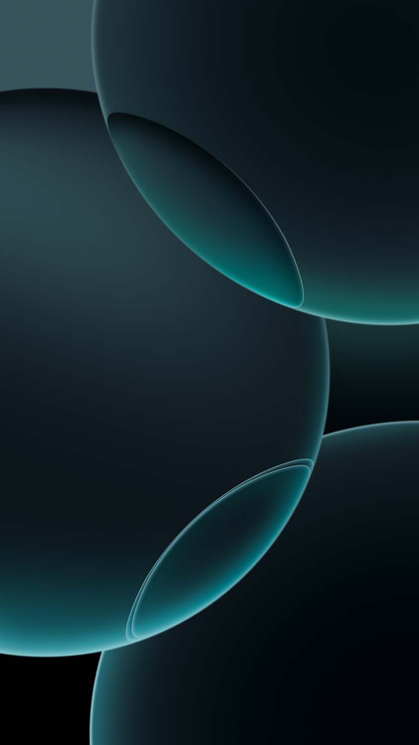 iPhone 16 Pro Max Dark Blue Wallpaper