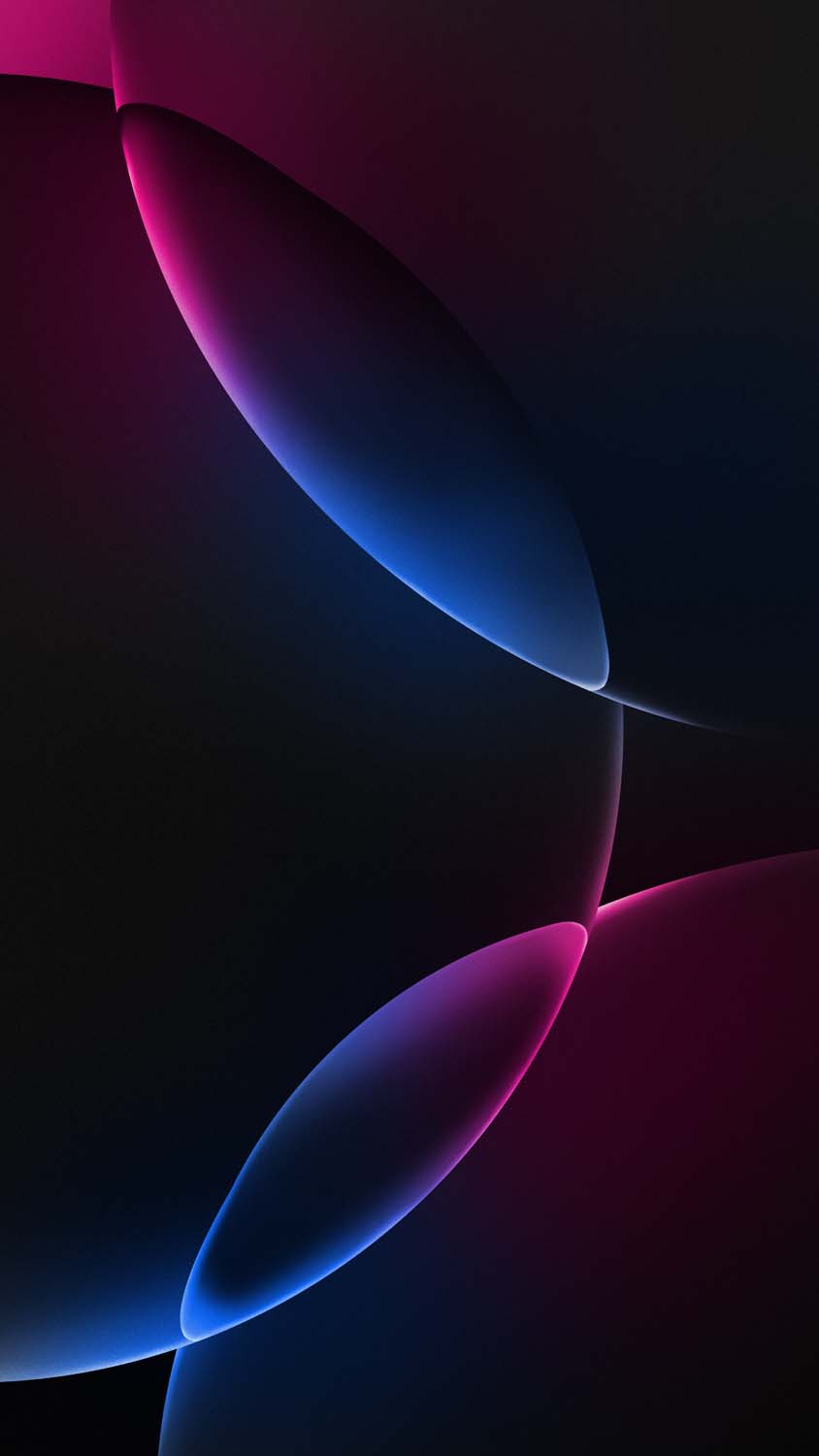 iPhone 16 Pro RGB Circles Wallpaper