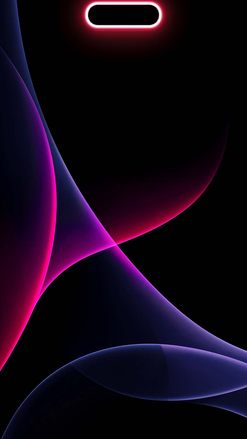 iPhone Dynamic Island Dark Abstract