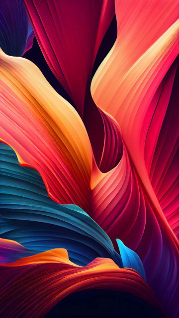 Abstract Colours Wallpaper