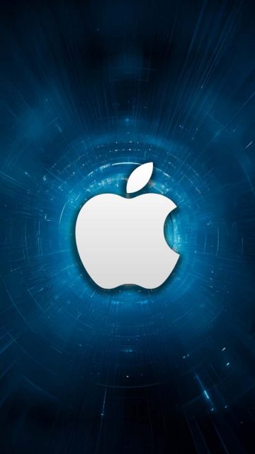 Apple Logo Abstract Wallpaper