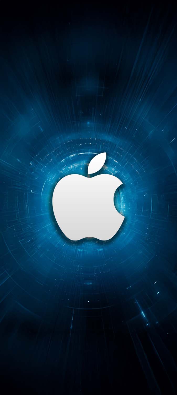 Apple Logo Abstract Wallpaper