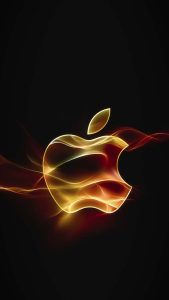 Apple Logo Glow Wallpaper