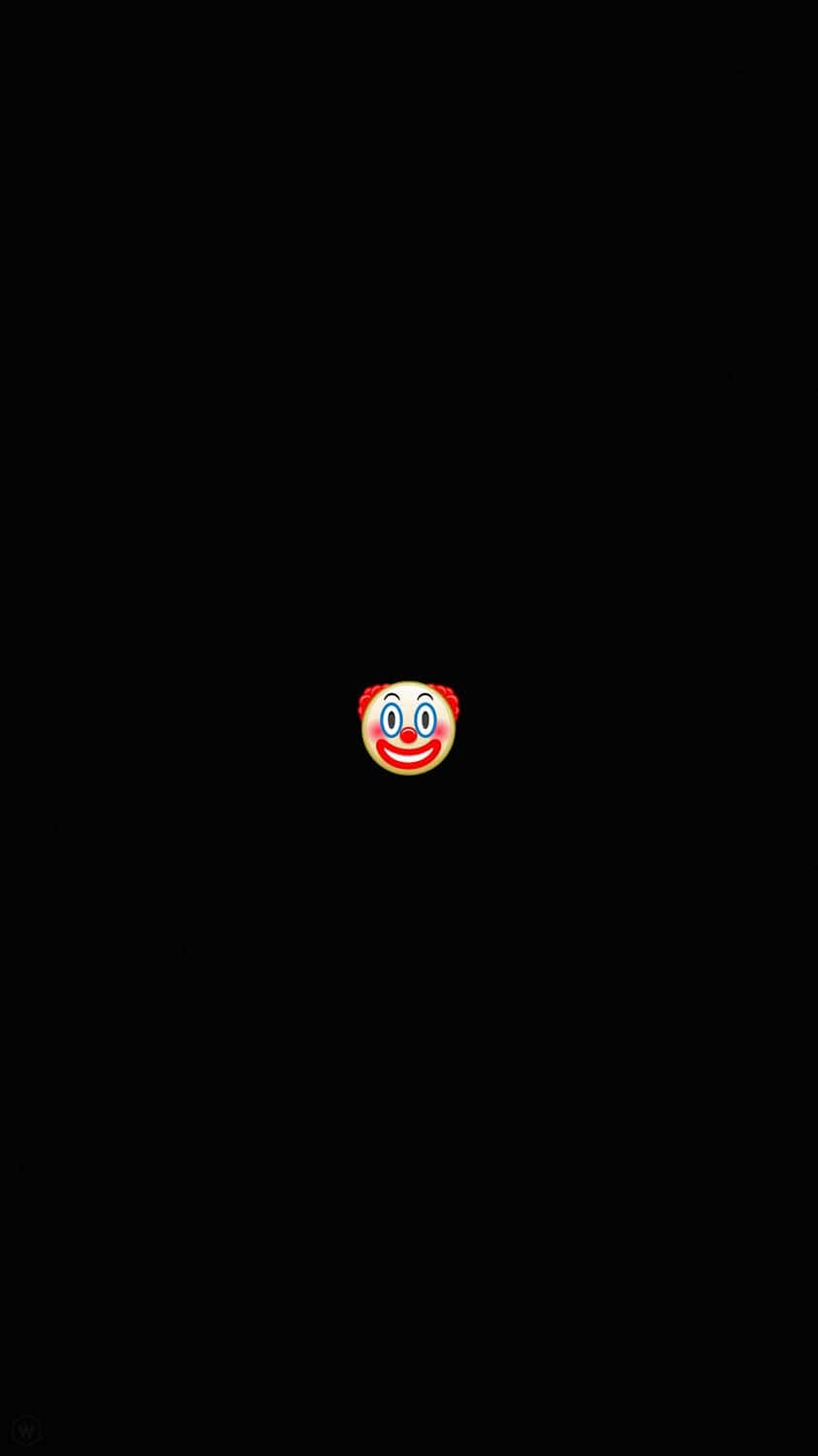 Clown Emoji Wallpaper