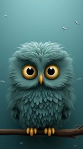 Little Owl Wallpaper