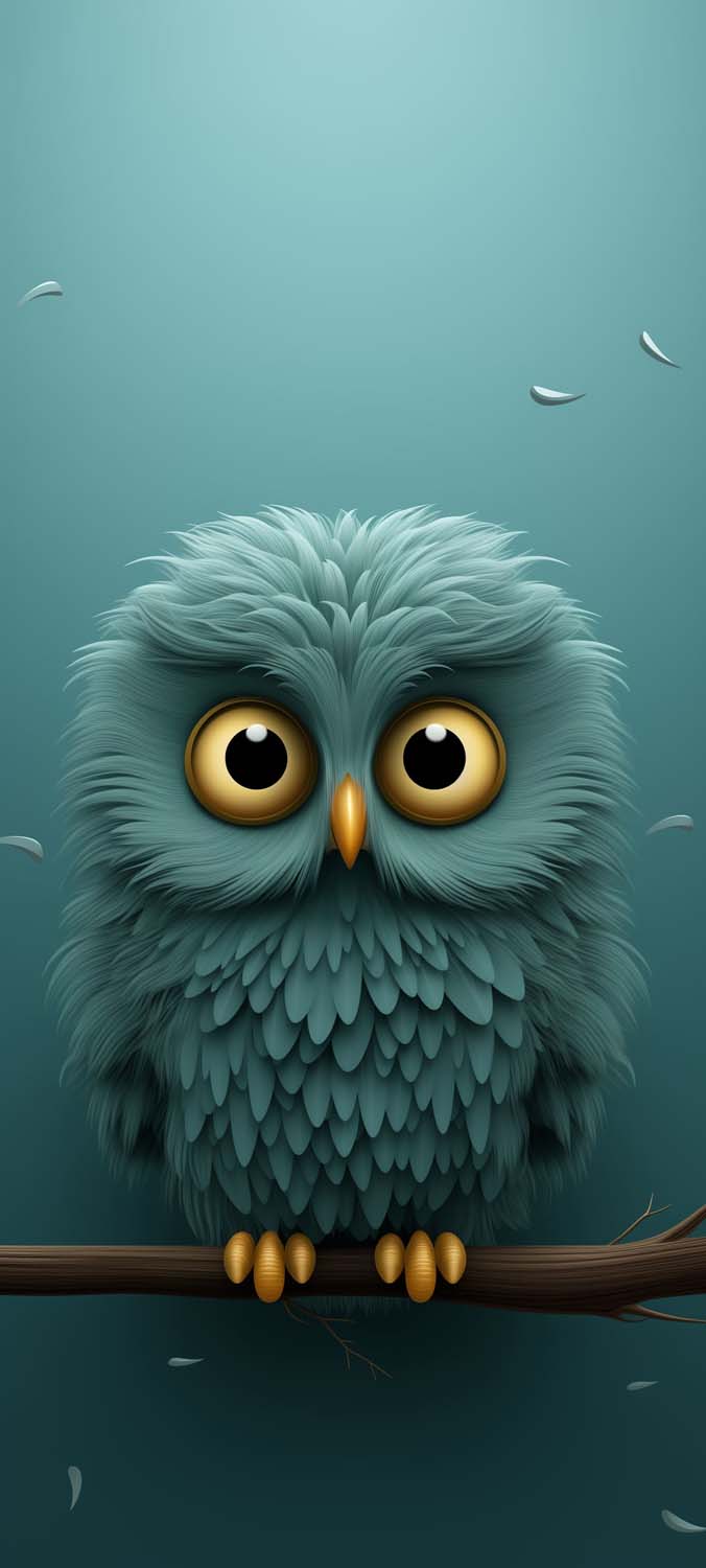 Little Owl Wallpaper