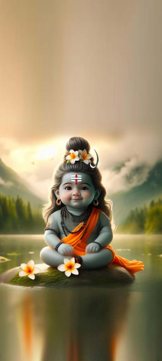 Little Shiva Wallpaper