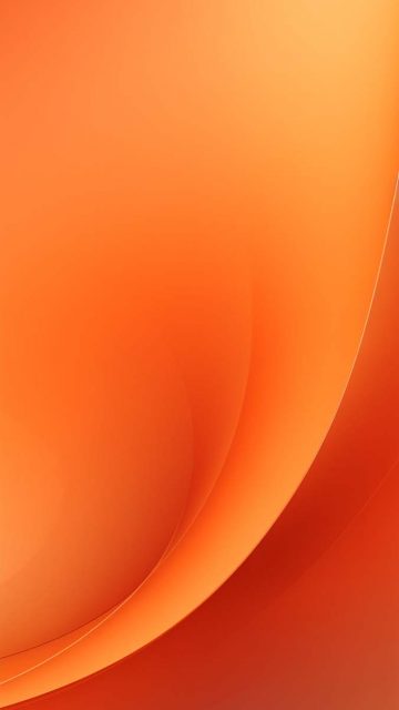 Orange Background Abstract Wallpaper