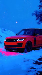 Range Rover Red Wallpaper