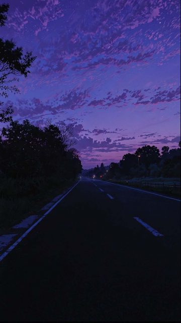 Sundown Road Wallpaper