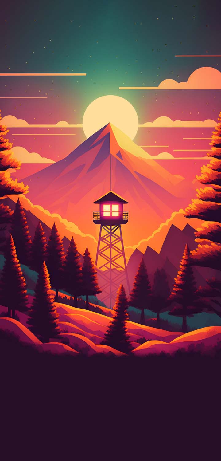 Watch Tower Wallpaper