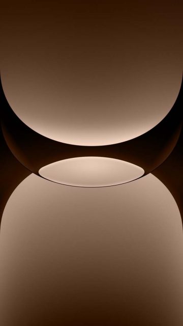 iPhone 16 Dual Gold Wallpaper