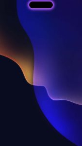 iPhone 16 Pro Dynamic Island Colours Abstract Wallpaper