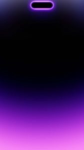 iPhone 16 Pro Max Dynamic Island Purple Wallpaper