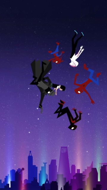 spider verse journey rh Wallpaper