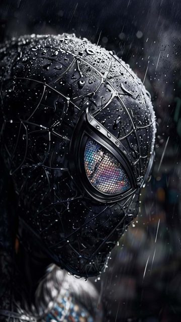 Black Spiderman Wallpaper