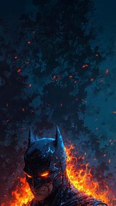 Burning Batman