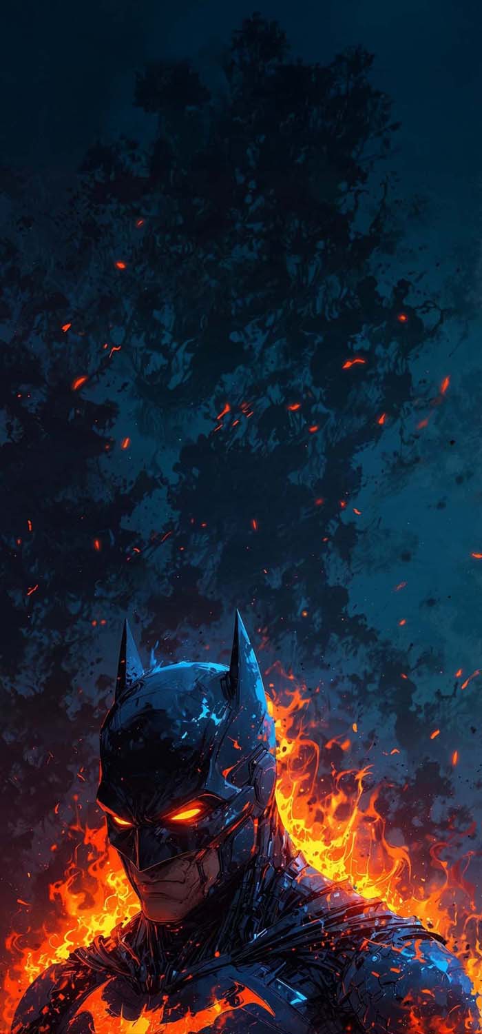 Burning Batman