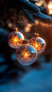 Christmas Balls Wallpaper