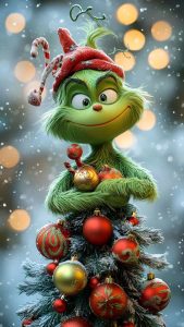 Christmas Grinch iPhone Wallpaper