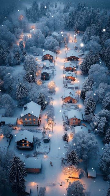 Christmas Homes Wallpaper