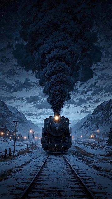 Coal Express iPhone Wallpaper