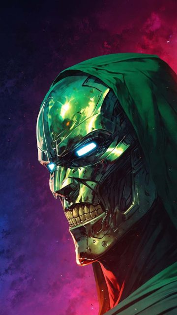 Dr Doom Skull Wallpaper