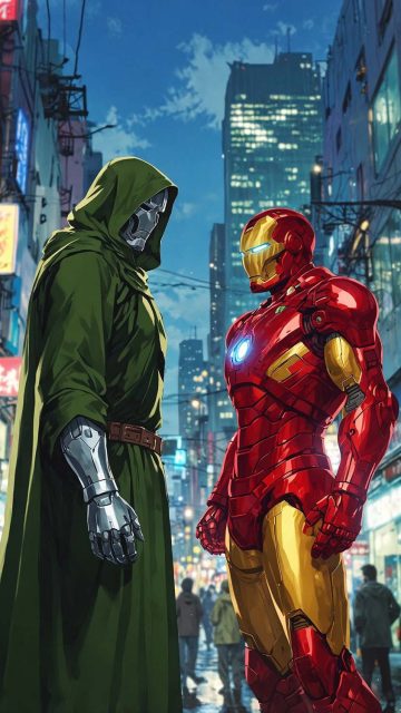 Dr Doom vs Iron Man Wallpaper