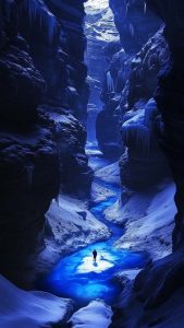 Ice Cave Wallpaper