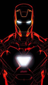 Iron Man Art iPhone Wallpaper