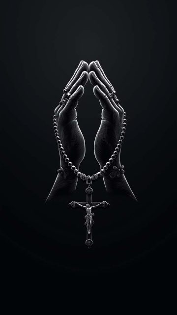 Jesus Prayer iPhone Wallpaper