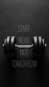 New Year Gym Motivation Wallpaper