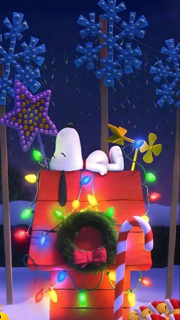 Snoopy Christmas Wallpaper