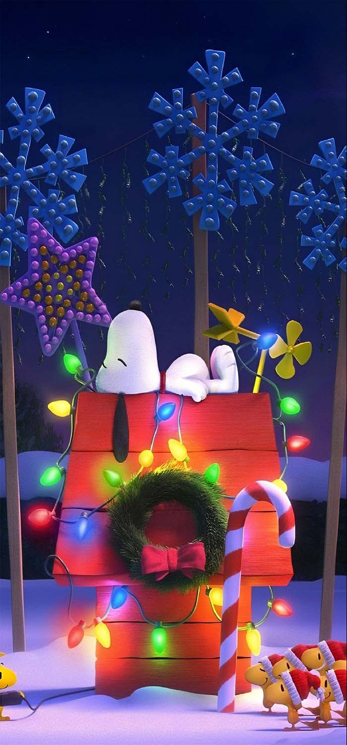 Snoopy Christmas Wallpaper