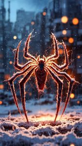 Snow Spider Wallpaper