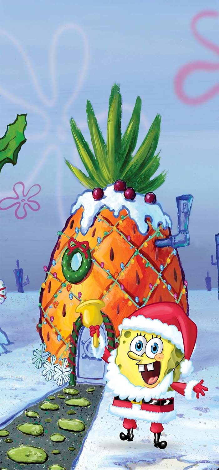 Spongebob Christmas Wallpaper