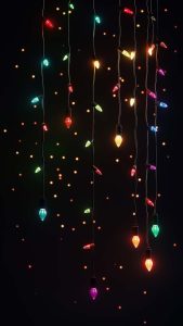 String Lights Christmas Wallpaper