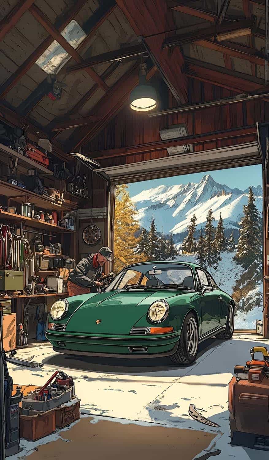 The Garage Wallpaper