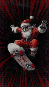 Urban Santa Wallpaper