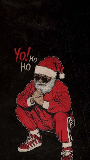 Yo Yo Santa Wallpaper