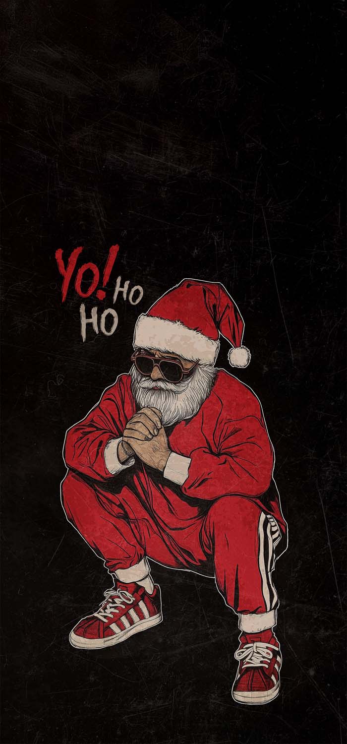 Yo Yo Santa Wallpaper