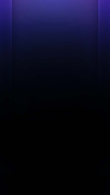 iPhone Dynamic Island Neon Blue Wallpaper