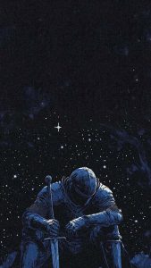 Alone Knight iPhone Wallpaper