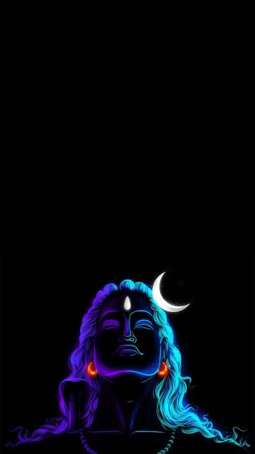 Amoled Mahadev iPhone Wallpaper